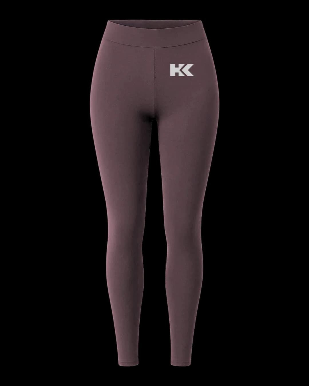 High-Waist Leggings in Mocha