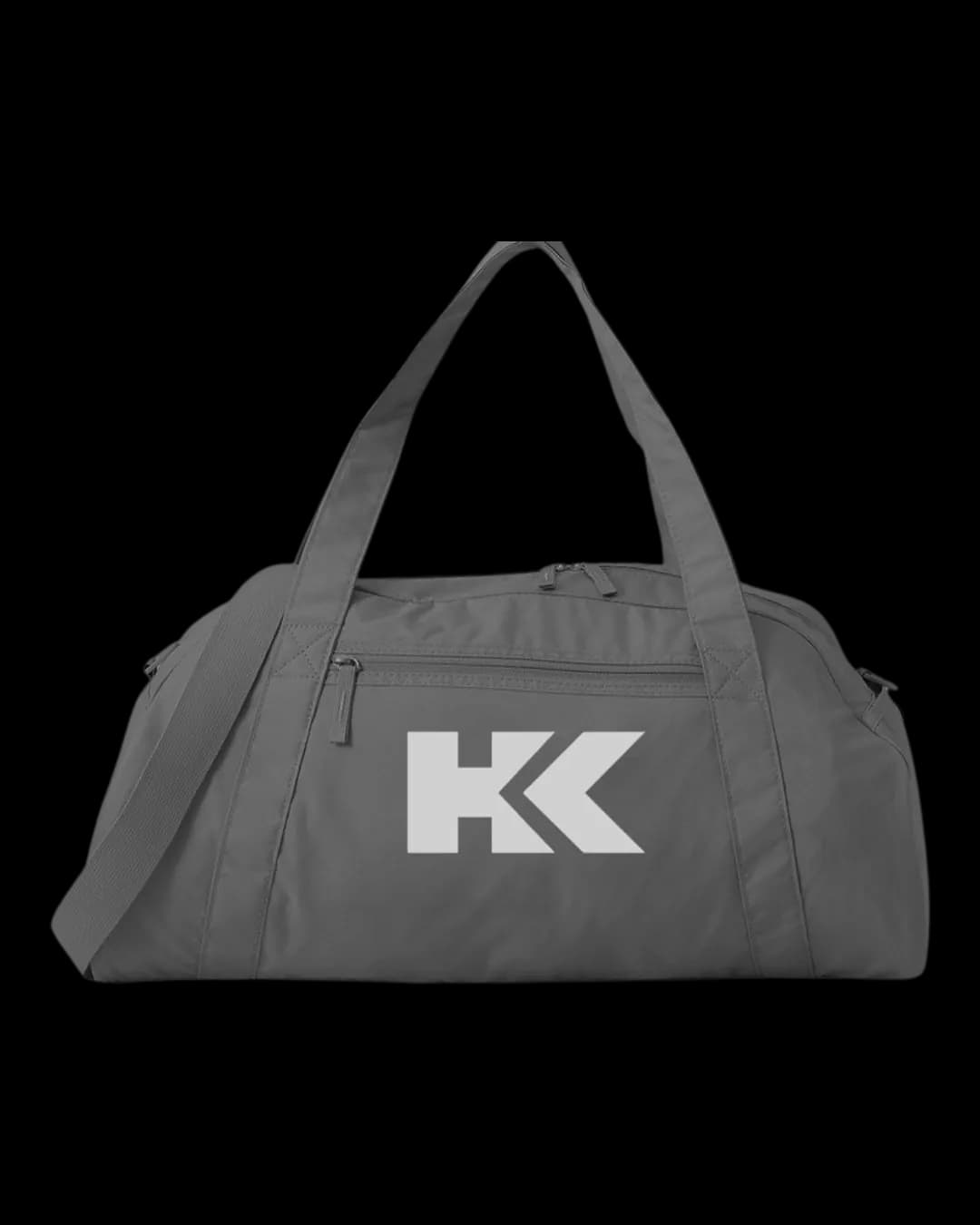 Gym Duffel Bag in Grey