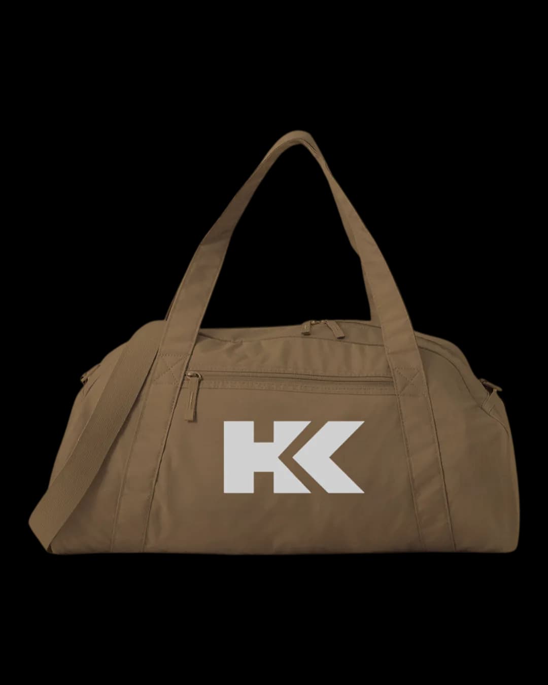 Gym Duffel Bag in Brown