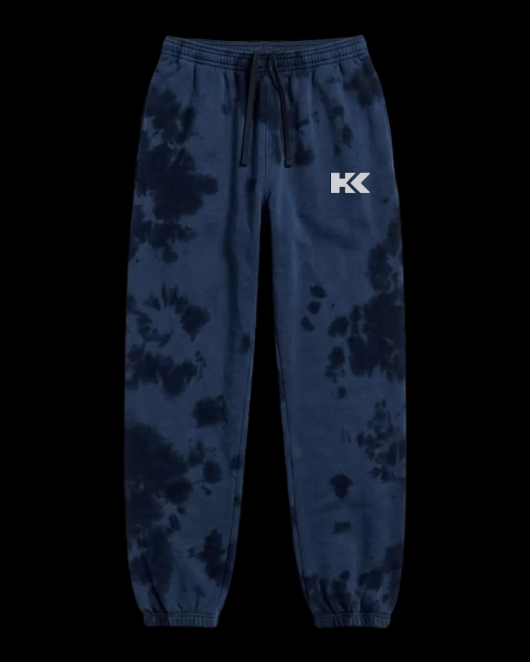 Tie-Dye Joggers in Navy