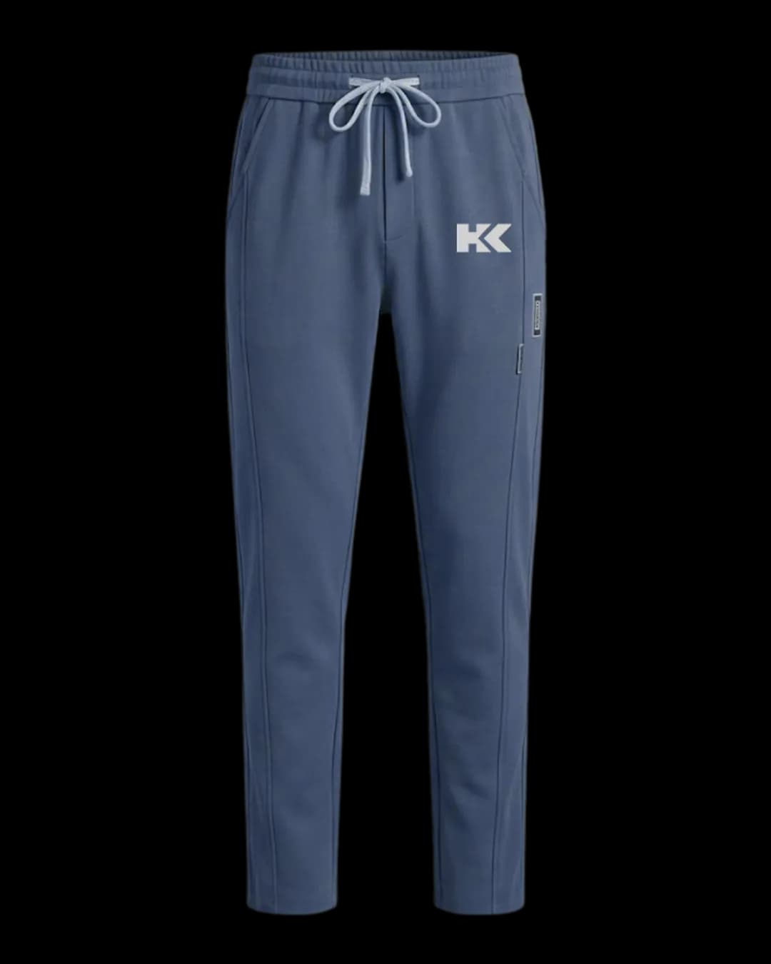 Straight Leg Sweatpants in Steel Blue