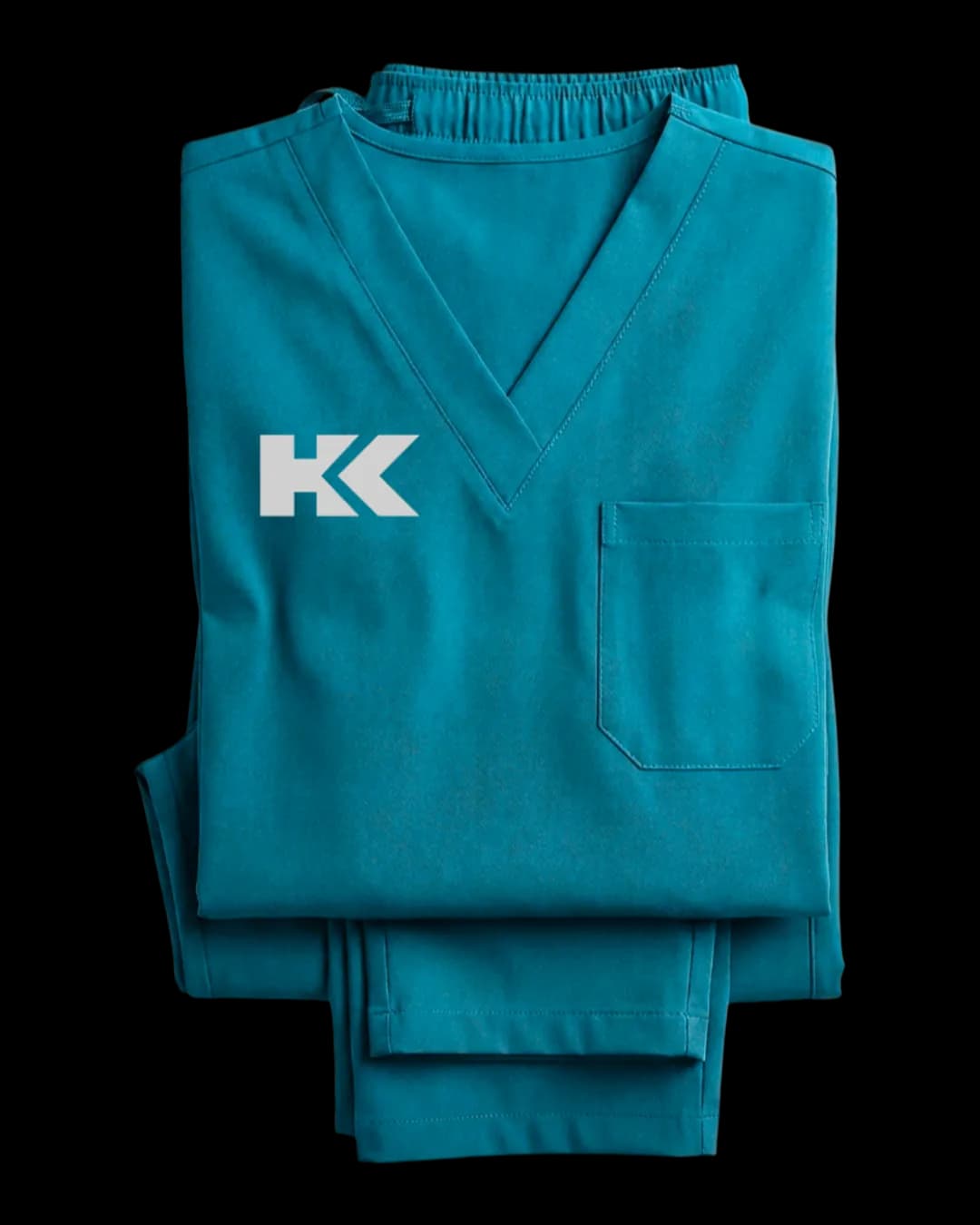 Jogger Scrub Set in Teal