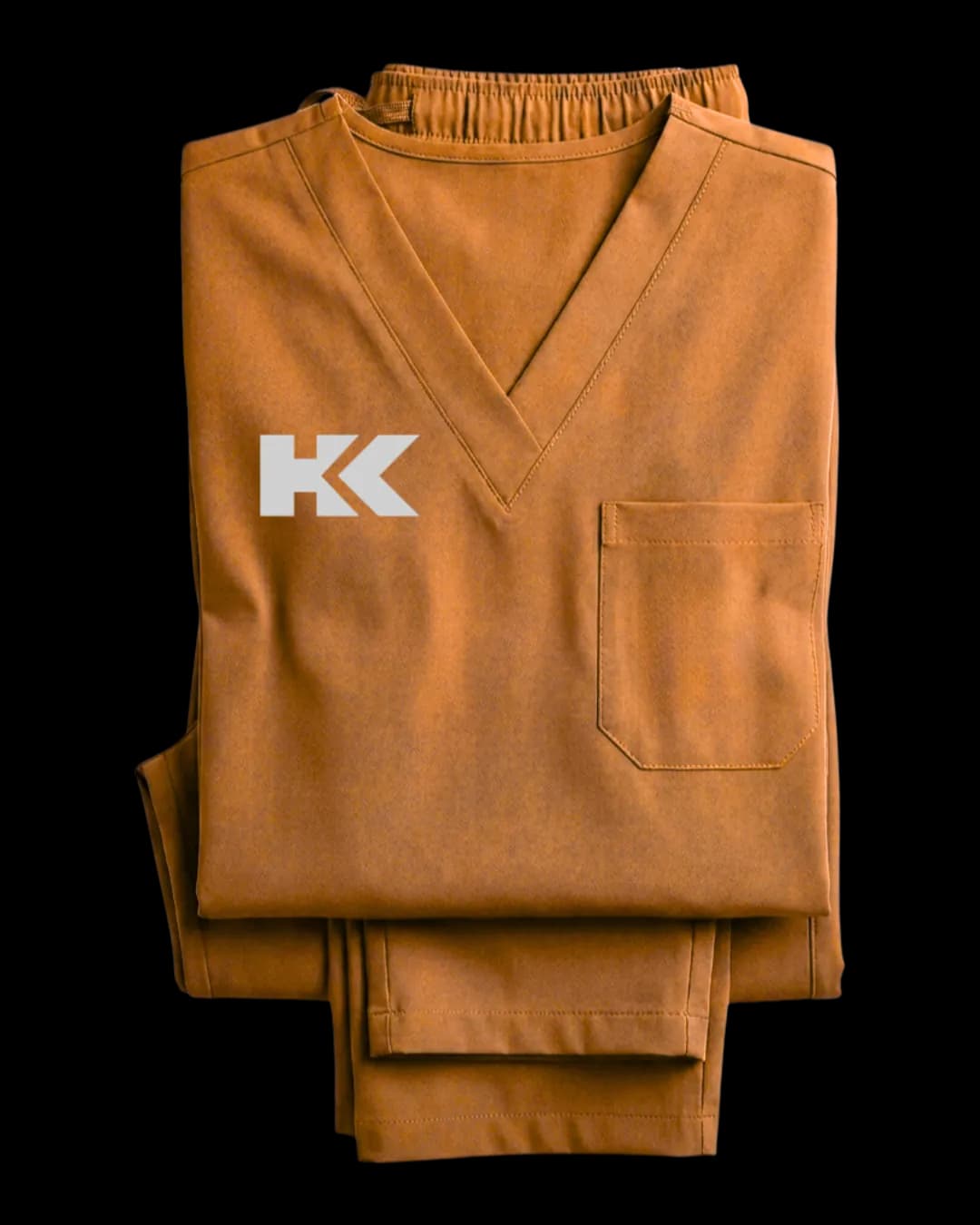 Classic Scrub Set in Orange