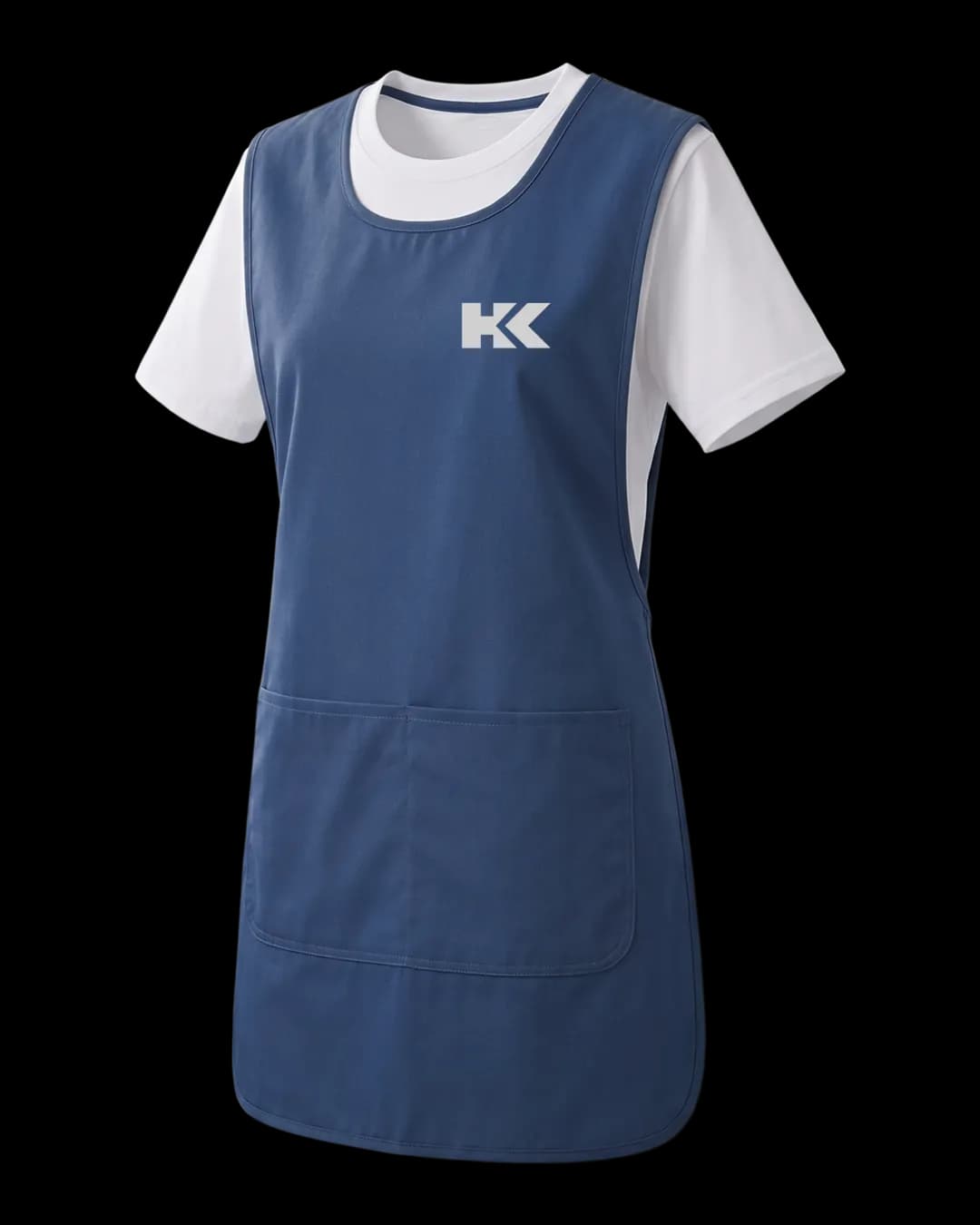 Tabard Apron in Royal Blue