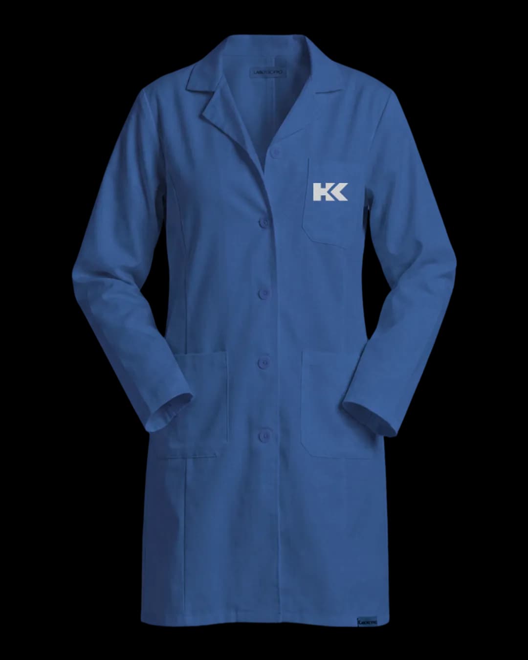 Lab Coat in Royal Blue