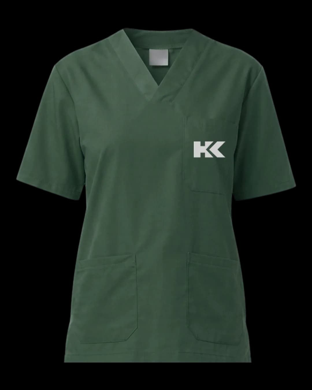 Scrub Top in Green