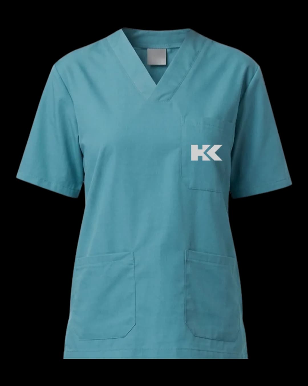 Scrub Top in Turquoise