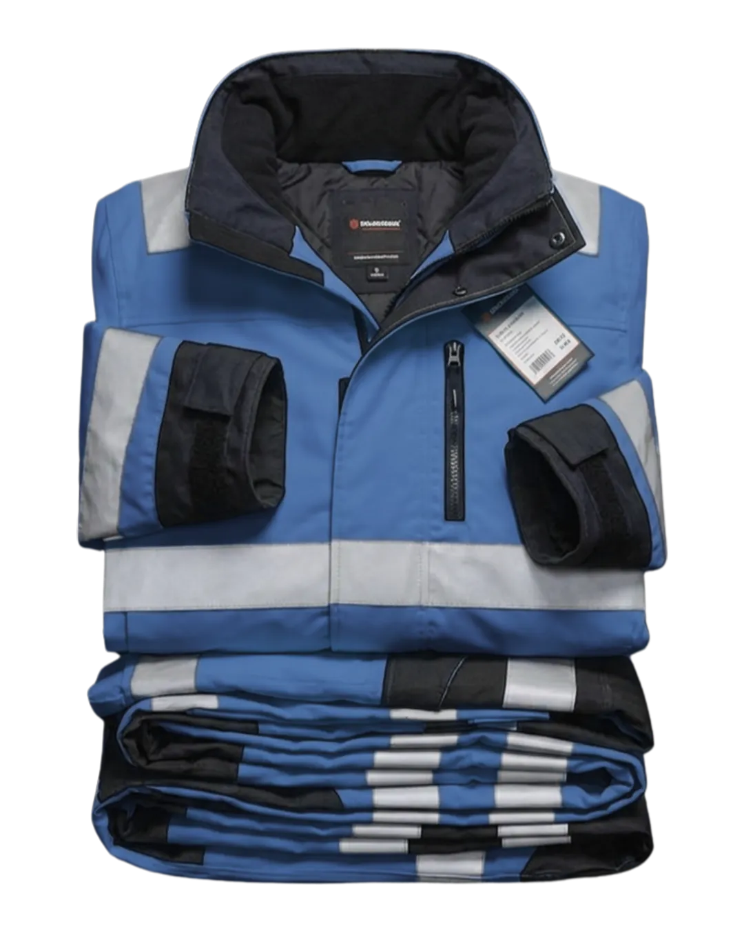 Hi-Vis Padded Work Suit in Royal Blue