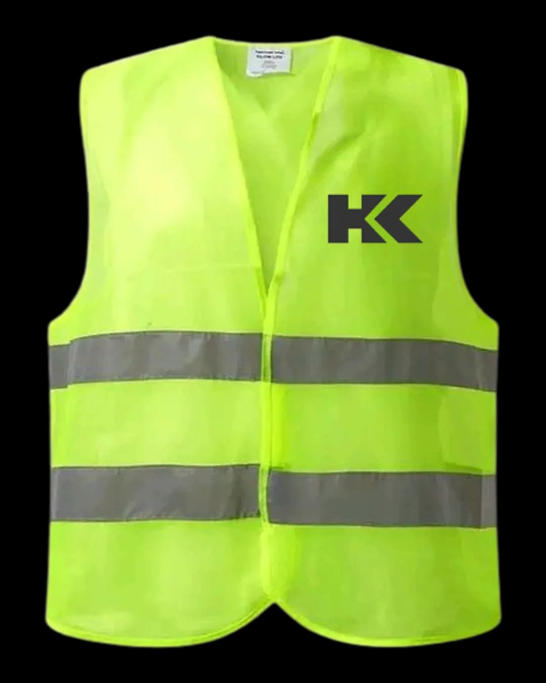 Hi-Vis Safety Vest in Hi-Vis Yellow