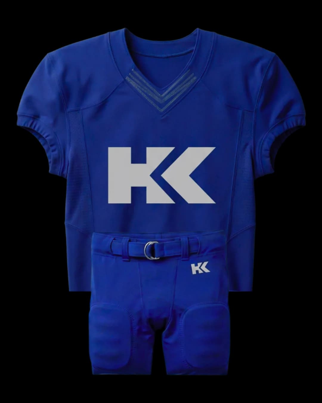 Classic American Football Uniform in Royal Blue