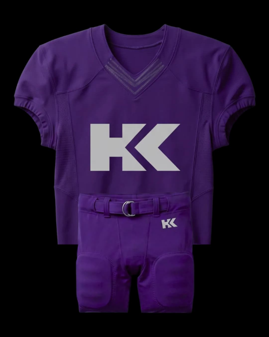 Classic American Football Uniform in Purple