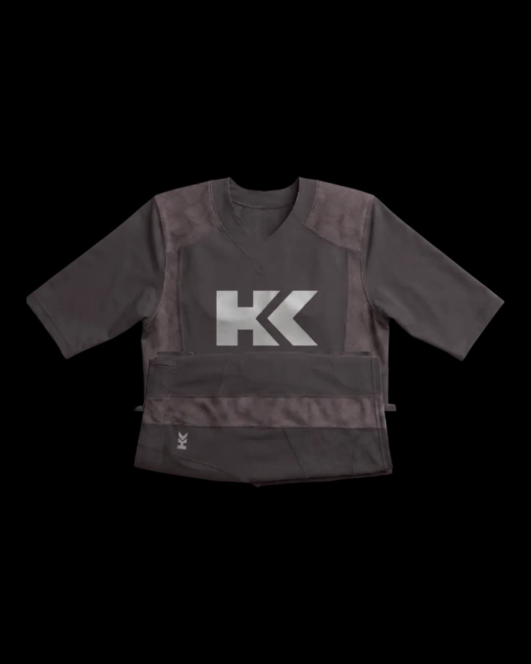 Hex Panel American Football Uniform in Charcoal