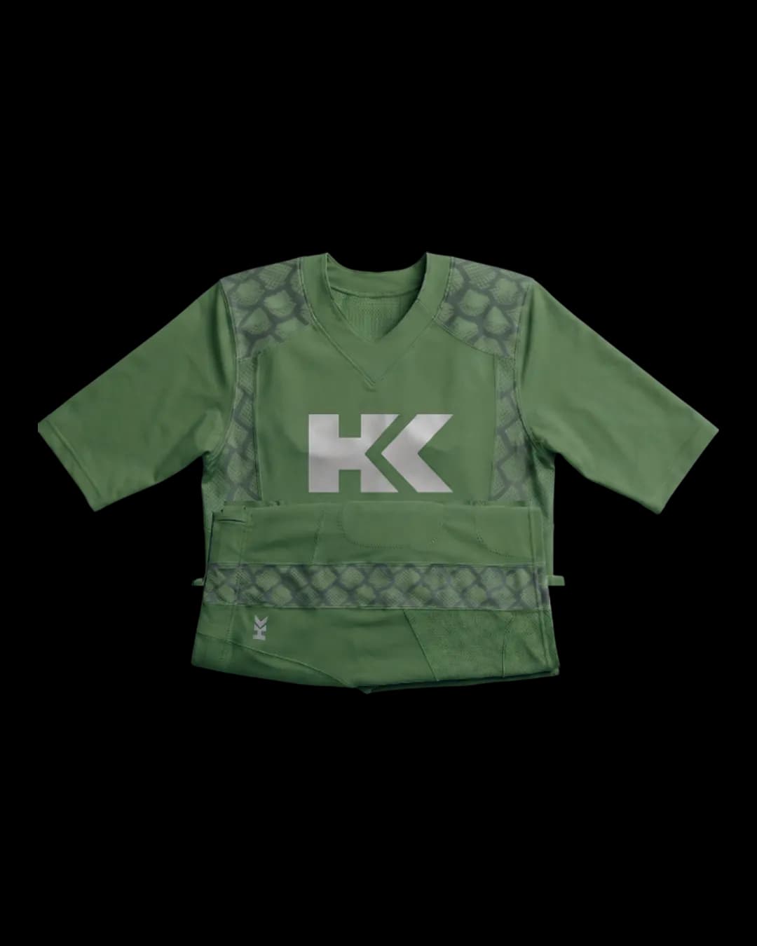 Hex Panel American Football Uniform in Sage