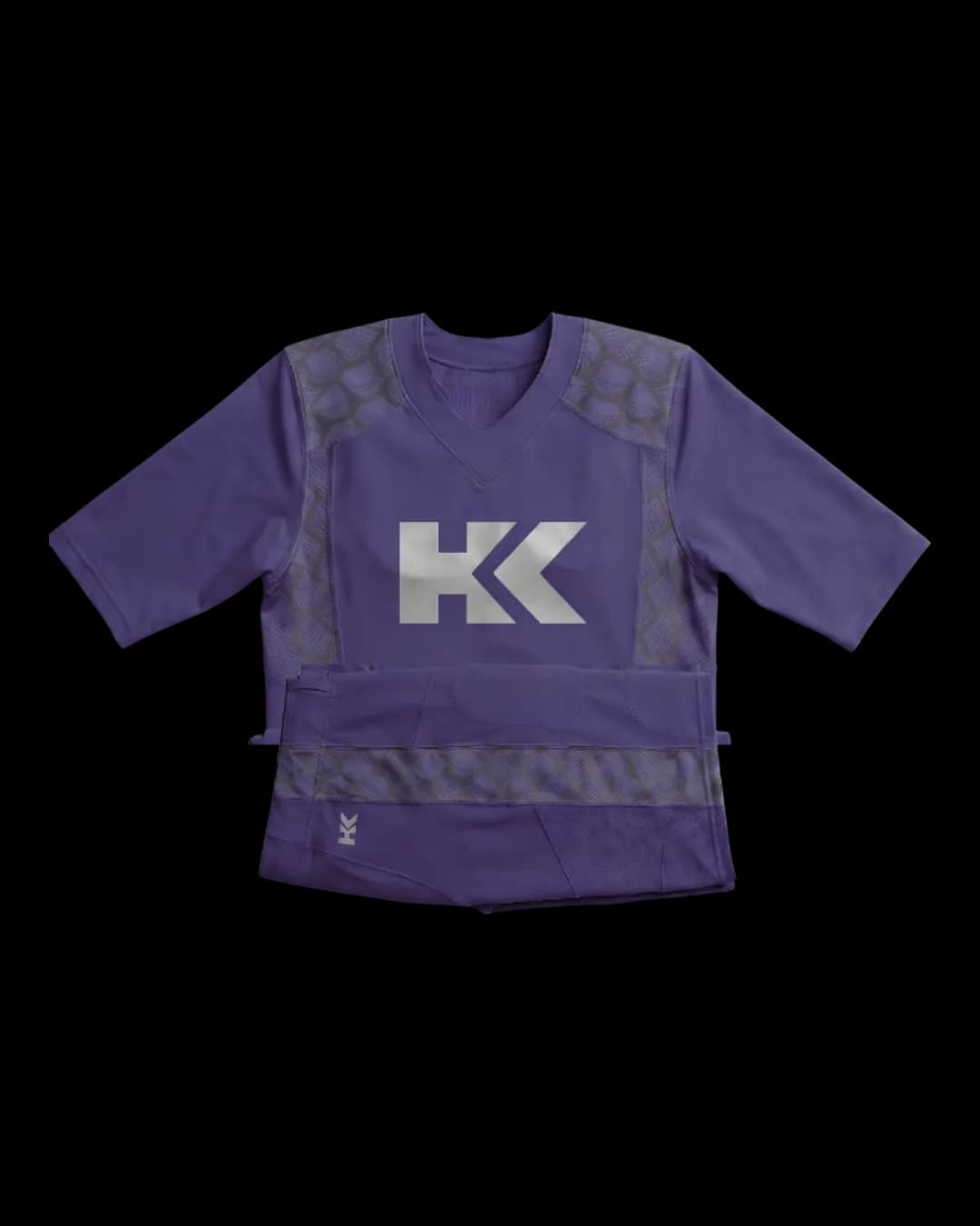 Hex Panel American Football Uniform in Purple