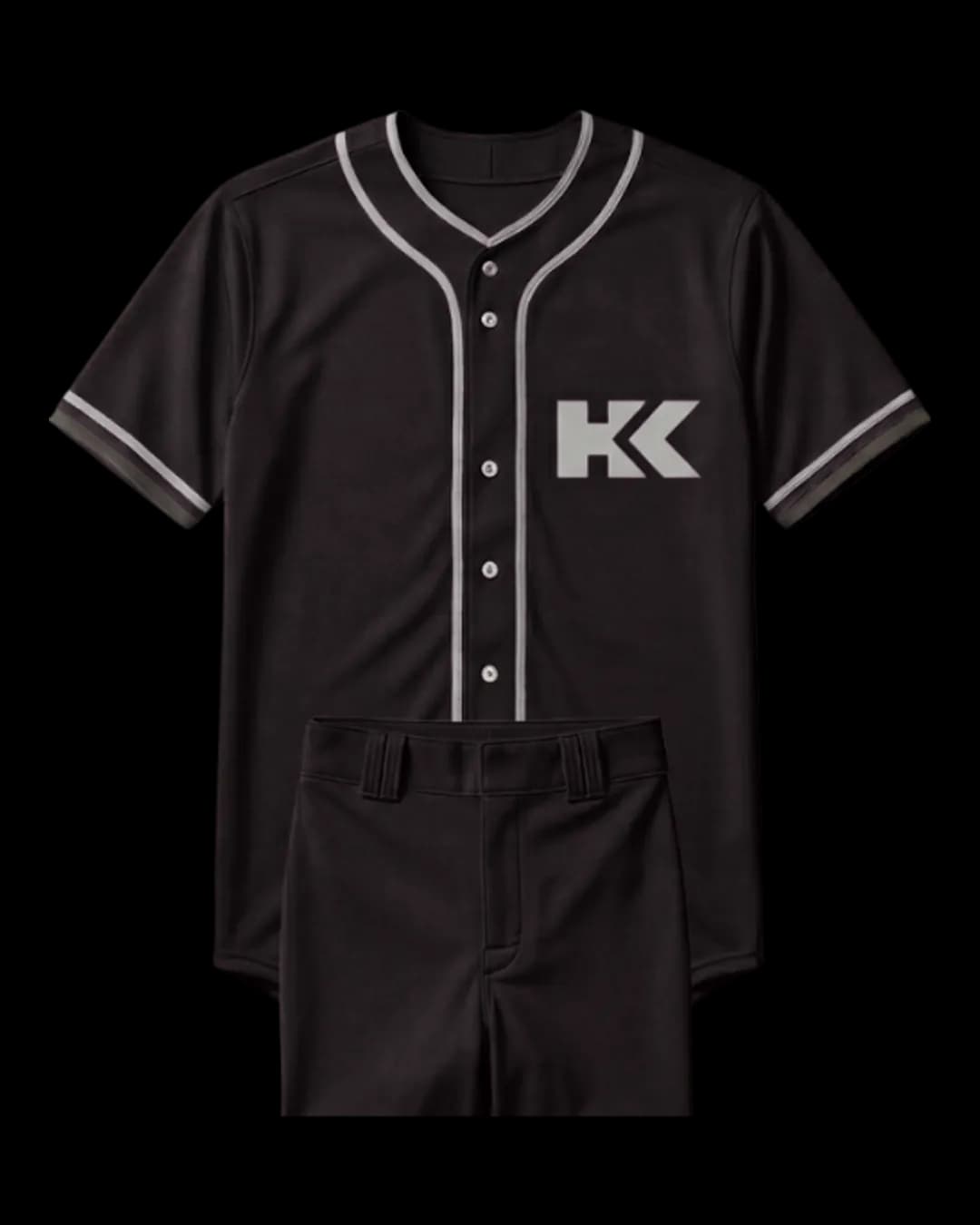 Vintage-Style Baseball Uniform in Burgundy