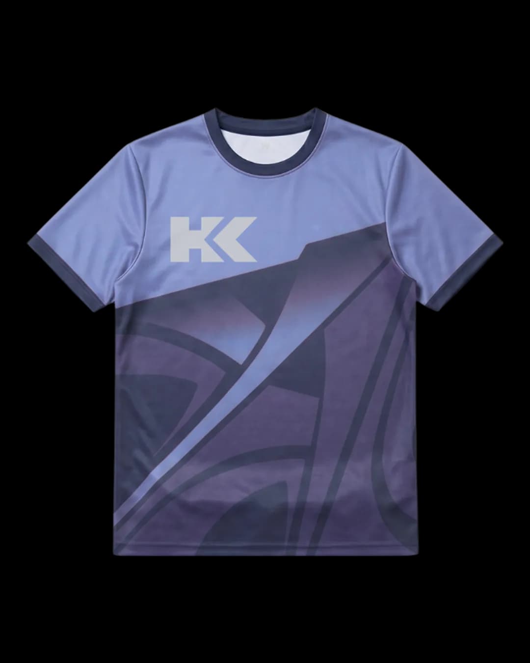 Printed Training T-Shirt in Sky Blue