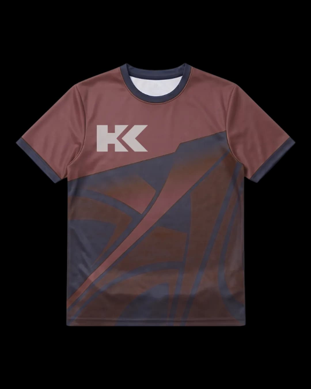 Printed Training T-Shirt in Red