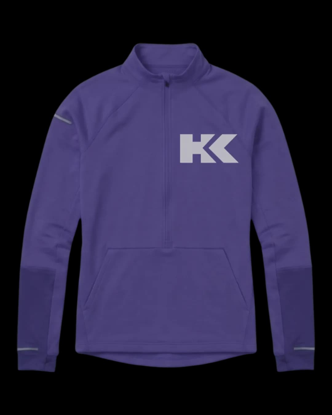Quarter-Zip Training Top in Dark Royal Blue