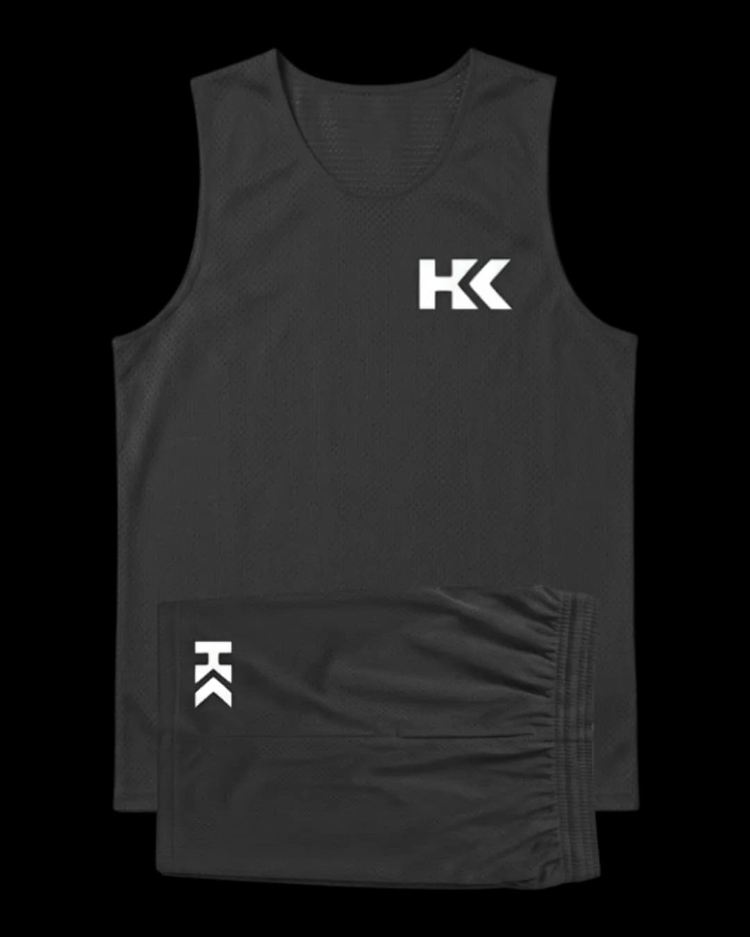 Classic Basketball Uniform in Charcoal