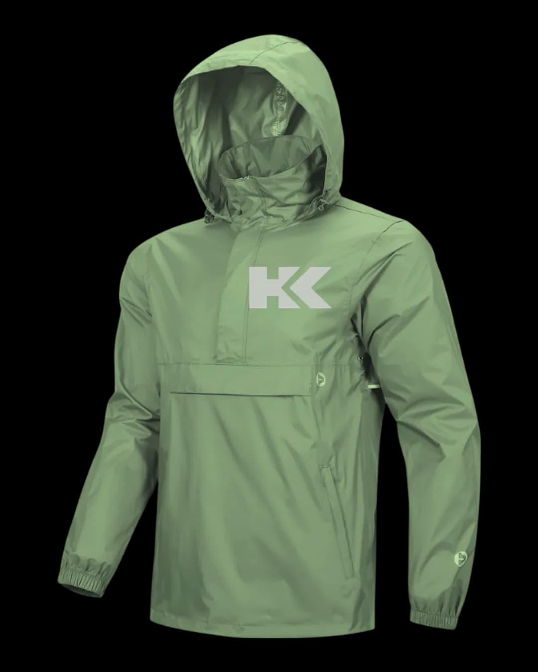 Pullover Rain Jacket in Sage