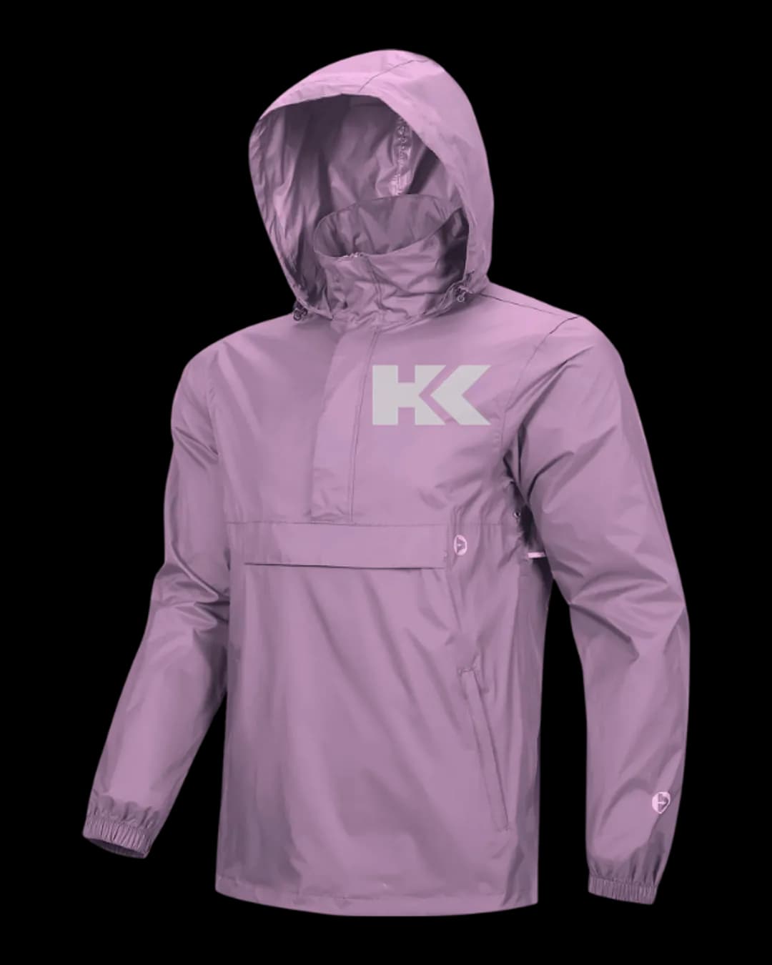 Pullover Rain Jacket in Pink