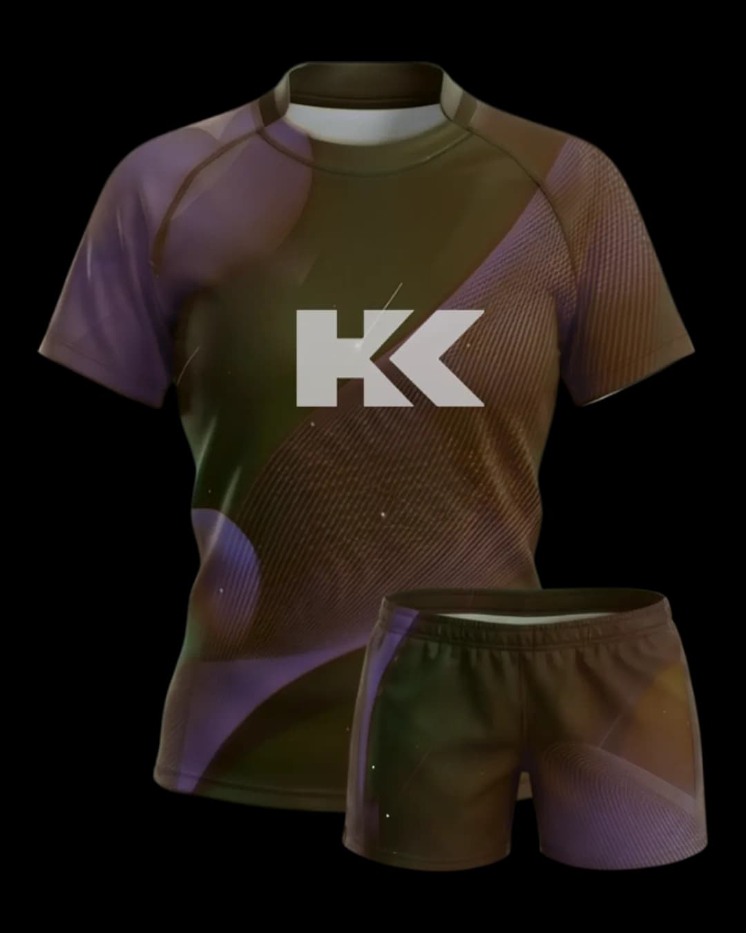 Gradient Rugby Uniform in Brown