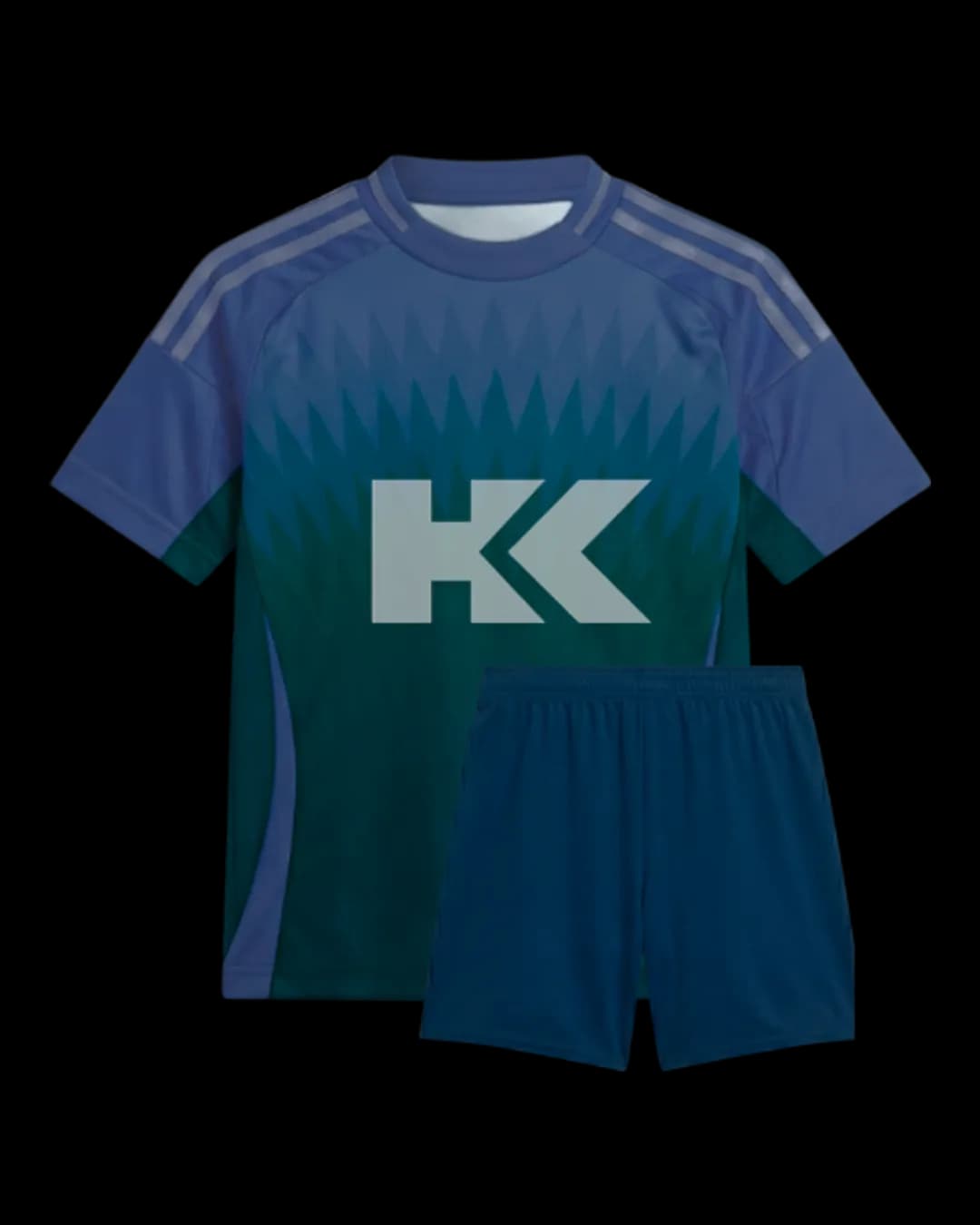 Gradient Soccer Kit in Navy
