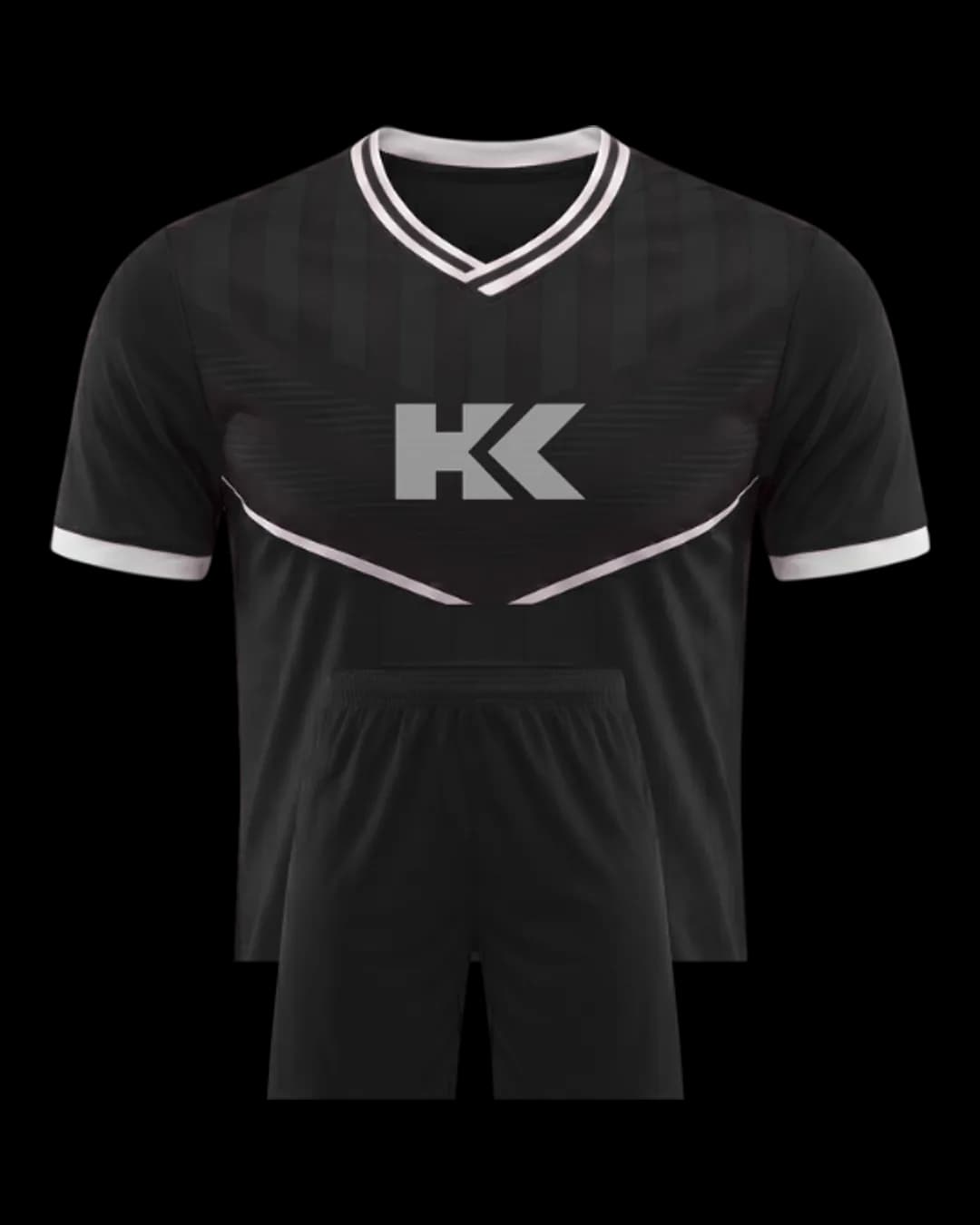 Chevron Soccer Kit in Black