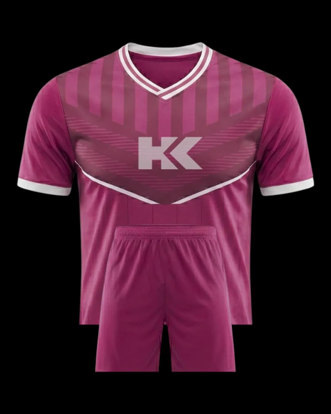 Chevron Soccer Kit in Magenta