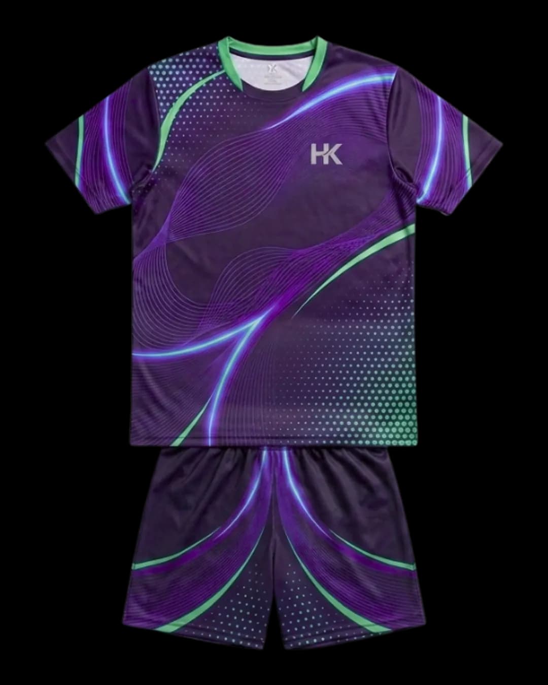 Light Trail Soccer Kit in Purple