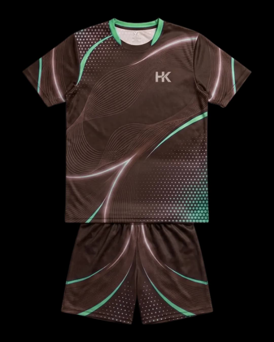 Light Trail Soccer Kit in Maroon