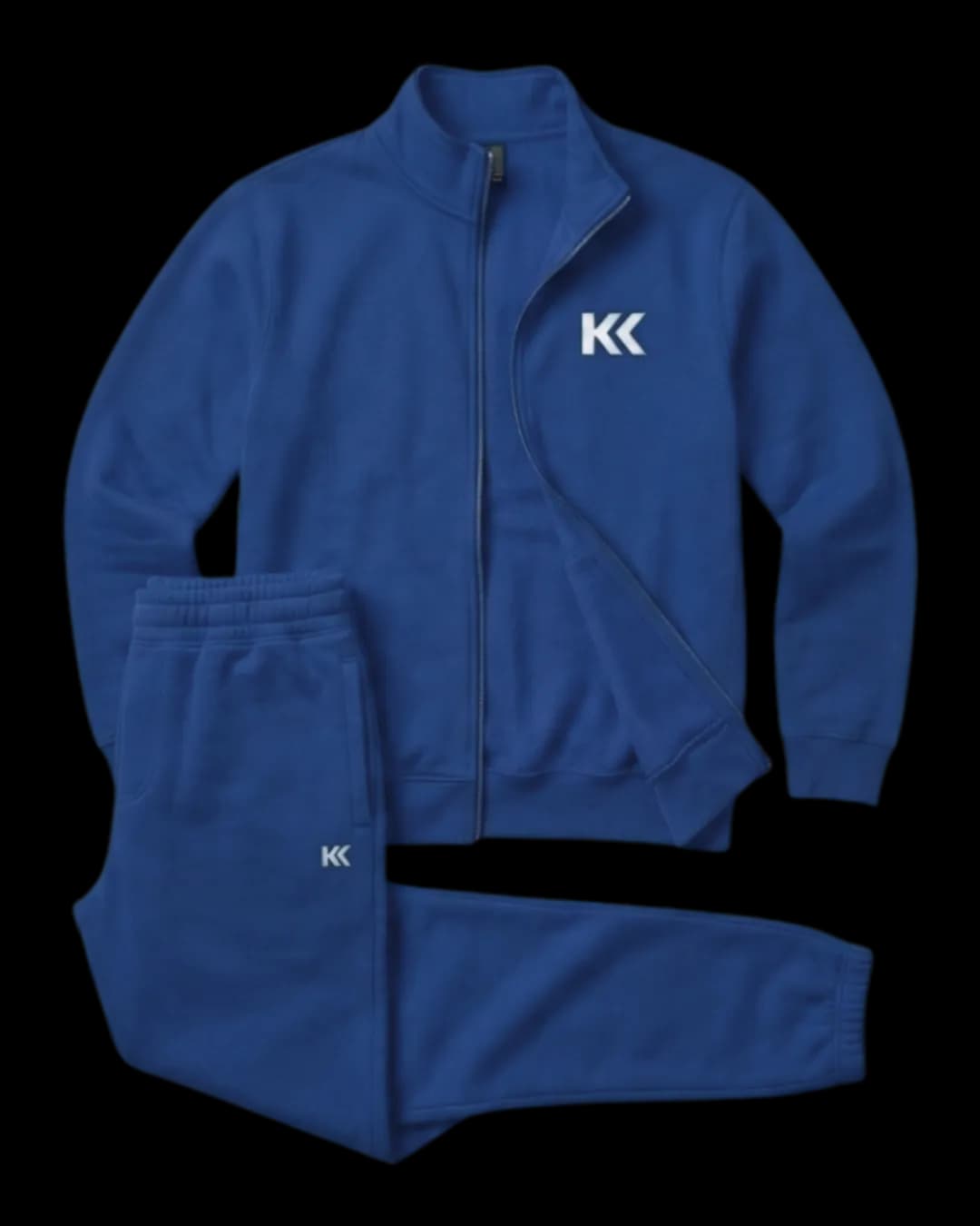 Classic Zip Tracksuit in Royal Blue