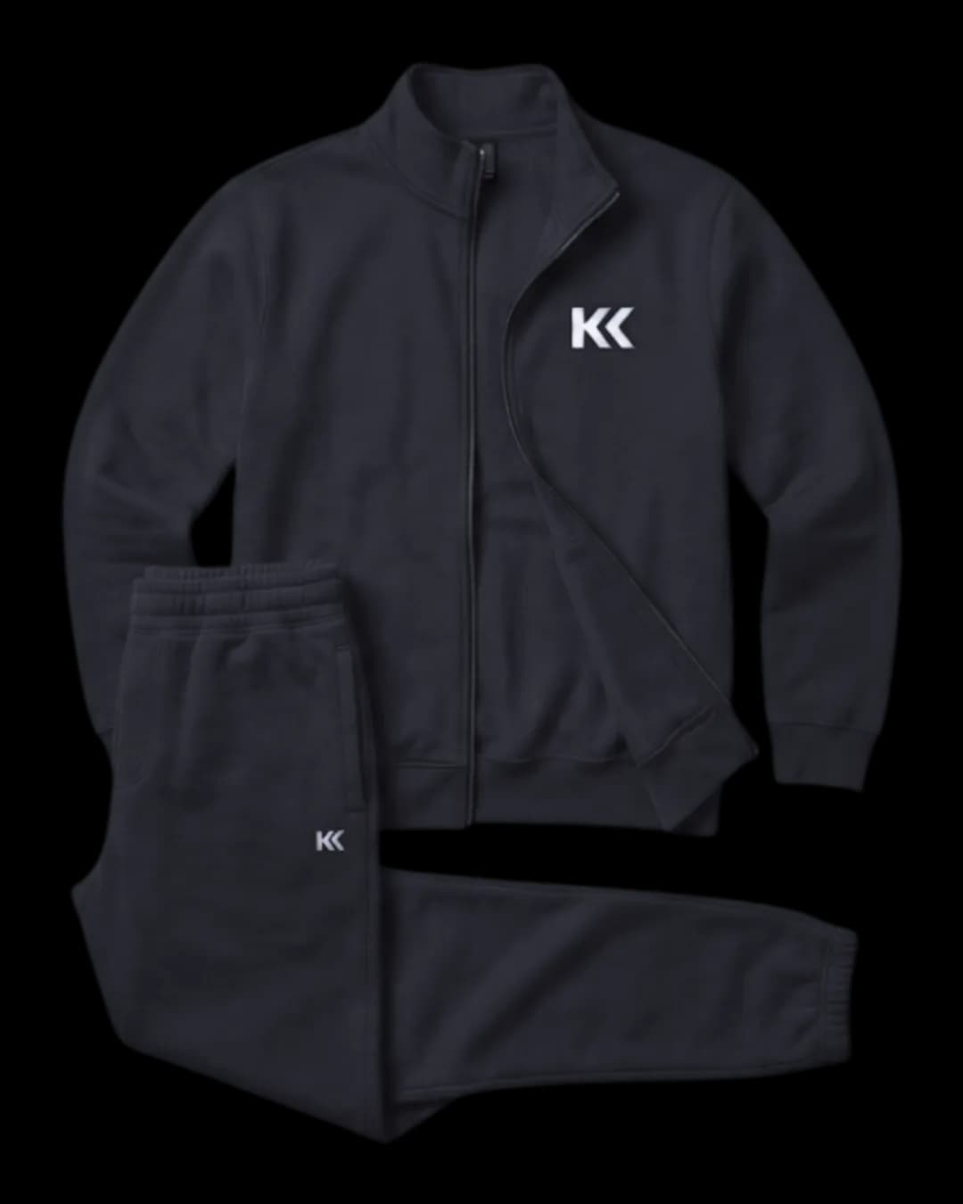 Classic Zip Tracksuit in Navy