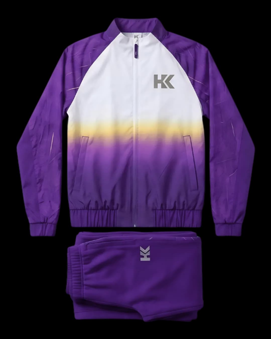 Ombre Tracksuit in Purple