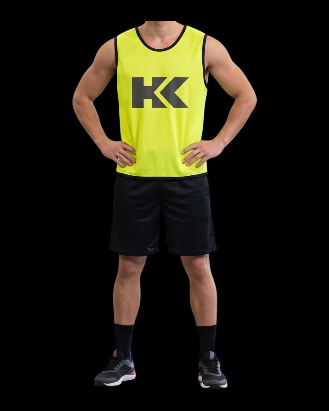 Training Bib worn by a model